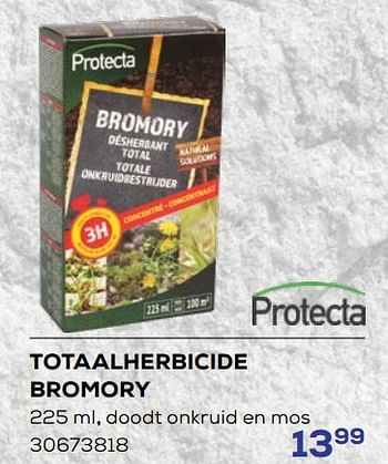 Promotions Totaalherbicide bromory - Protecta - Valide de 18/04/2024 à 16/05/2024 chez Supra Bazar
