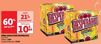 Promoties Bière aromatisée desperados - Desperados - Geldig van 23/04/2024 tot 29/04/2024 bij Auchan
