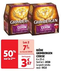 Bière grimbergen cerise-Grimbergen