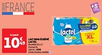 Promoties Lait demi-écrémé lactel - Lactel - Geldig van 23/04/2024 tot 29/04/2024 bij Auchan