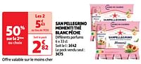 Promoties San pellegrino momenti thé blanc pêche - San Pellegrino - Geldig van 23/04/2024 tot 29/04/2024 bij Auchan