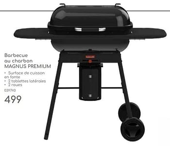 Promotions Barbecook barbecue au charbon magnus premium - Barbecook - Valide de 23/04/2024 à 30/06/2024 chez Mr. Bricolage