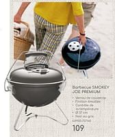 Promotions Barbecue smokey joe premium - Weber - Valide de 23/04/2024 à 30/06/2024 chez Mr. Bricolage