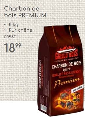 Promotions Charbon de bois premium - Grill O'Bois - Valide de 23/04/2024 à 30/06/2024 chez Mr. Bricolage