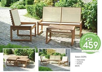 Promotions Salon sofa - Produit maison - Mr. Bricolage - Valide de 23/04/2024 à 30/06/2024 chez Mr. Bricolage