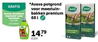 Promoties Aveve potgrond voor moestuinbakken premium - Huismerk - Aveve - Geldig van 24/04/2024 tot 05/05/2024 bij Aveve