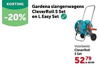 Promoties Gardena slangenwagens cleverroll s set - Gardena - Geldig van 24/04/2024 tot 05/05/2024 bij Aveve