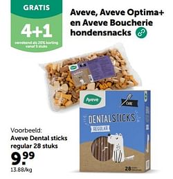 Hondensnacks aveve dental sticks regular