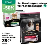 Promoties Pro plan medium adult sensitive skin - Purina - Geldig van 24/04/2024 tot 05/05/2024 bij Aveve