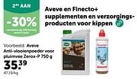 Promoties Aveve anti-vlooienpoeder voor pluimvee zerox-p - Huismerk - Aveve - Geldig van 24/04/2024 tot 05/05/2024 bij Aveve
