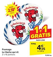 Promotions Fromage la vache qui rit - La Vache Qui Rit - Valide de 24/04/2024 à 06/05/2024 chez Carrefour