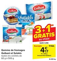 Promotions Mozzarella galbani - Galbani - Valide de 24/04/2024 à 06/05/2024 chez Carrefour