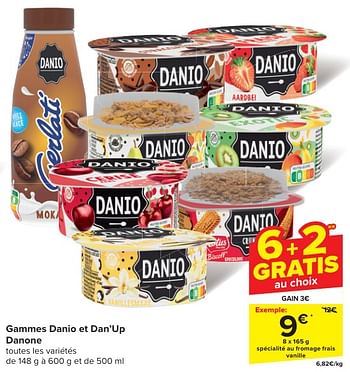 Promotions Spécialité au fromage frais vanille - Danone - Valide de 24/04/2024 à 06/05/2024 chez Carrefour