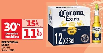 Promoties Bière corona extra - Corona - Geldig van 23/04/2024 tot 29/04/2024 bij Auchan