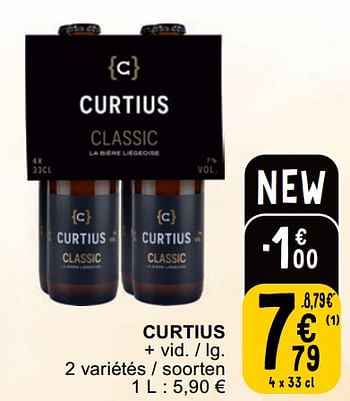 Promoties Curtius - Curtius - Geldig van 23/04/2024 tot 29/04/2024 bij Cora