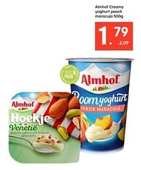 Almhof creamy yoghurt peach maracuja-Almhof
