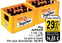 Promotions Pils jupiler - Jupiler - Valide de 23/04/2024 à 29/04/2024 chez Cora