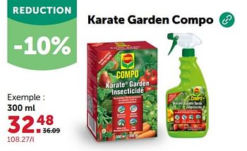 Promoties Karate garden compo - Compo - Geldig van 24/04/2024 tot 05/05/2024 bij Aveve