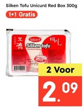Promoties Silken tofu unicurd red box - Huismerk - Ochama - Geldig van 21/04/2024 tot 04/05/2024 bij Ochama