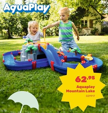 Promoties Aquaplay mountain lake - Aquaplay - Geldig van 15/04/2024 tot 17/08/2024 bij Happyland