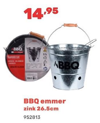 Promoties Bbq emmer - BBQ - Geldig van 15/04/2024 tot 17/08/2024 bij Happyland