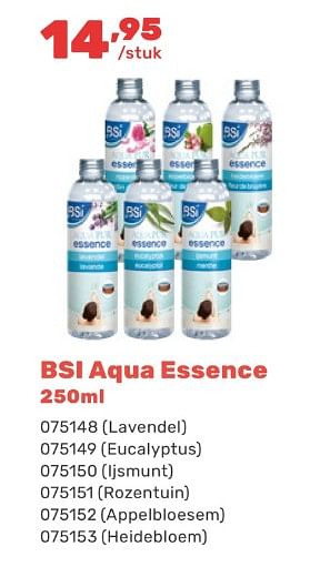 Promotions Bsi aqua essence - BSI - Valide de 15/04/2024 à 17/08/2024 chez Happyland