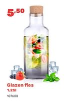 Promoties Glazen fles - Huismerk - Happyland - Geldig van 15/04/2024 tot 17/08/2024 bij Happyland