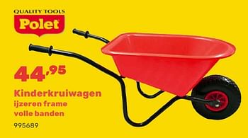 Promotions Kinderkruiwagen - Polet - Valide de 15/04/2024 à 17/08/2024 chez Happyland