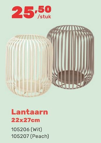 Promotions Lantaarn wit - Produit maison - Happyland - Valide de 15/04/2024 à 17/08/2024 chez Happyland