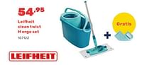 Promoties Leifheit clean twist m ergo set - Leifheit - Geldig van 15/04/2024 tot 17/08/2024 bij Happyland