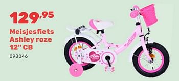 Promotions Meisjesfiets ashley roze 12`` cb - Volare - Valide de 15/04/2024 à 17/08/2024 chez Happyland