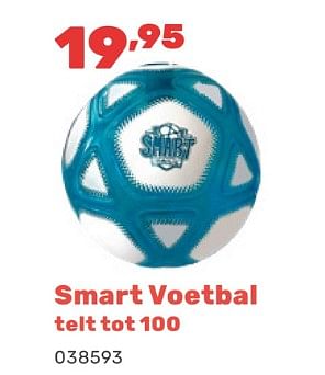 Promoties Smart voetbal telt tot 100 - Huismerk - Happyland - Geldig van 15/04/2024 tot 17/08/2024 bij Happyland