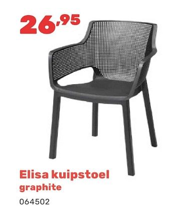 Promotions Elisa kuipstoel - Keter - Valide de 15/04/2024 à 17/08/2024 chez Happyland