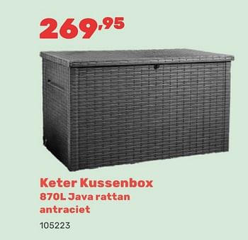 Promotions Keter kussenbox - Keter - Valide de 15/04/2024 à 17/08/2024 chez Happyland