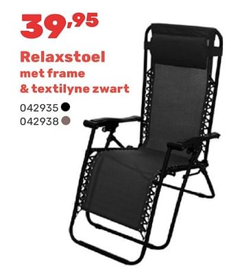 Promoties Relaxstoel met frame - Huismerk - Happyland - Geldig van 15/04/2024 tot 17/08/2024 bij Happyland