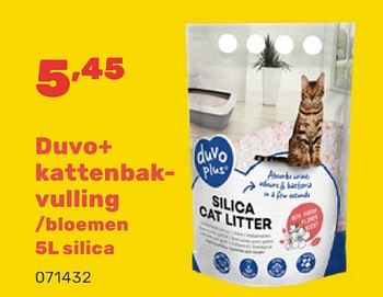 Promoties Duvo+ kattenbakvulling - Duvo - Geldig van 15/04/2024 tot 17/08/2024 bij Happyland