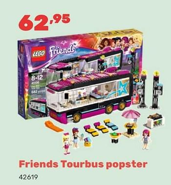 Promoties Friends tourbus popster - Lego - Geldig van 15/04/2024 tot 17/08/2024 bij Happyland