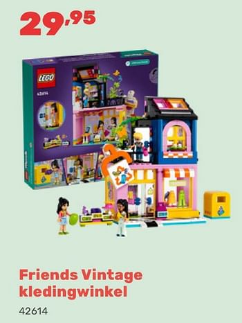 Promoties Friends vintage kledingwinkel - Lego - Geldig van 15/04/2024 tot 17/08/2024 bij Happyland