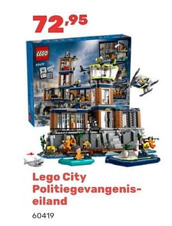 Lego city politiegevangeniseiland