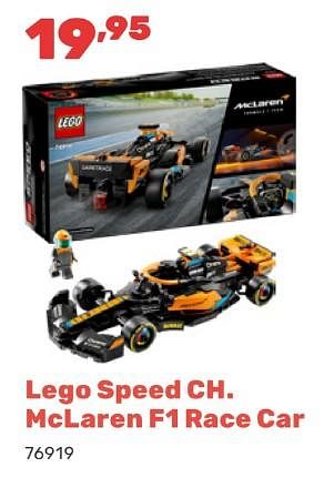 Promotions Lego speed ch. mclaren f1 race car - Lego - Valide de 15/04/2024 à 17/08/2024 chez Happyland