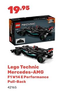 Lego technic mercedes amg f1 w14 e performance pull back-Lego
