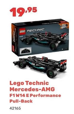 Lego technic mercedes amg f1 w14 e performance pull back