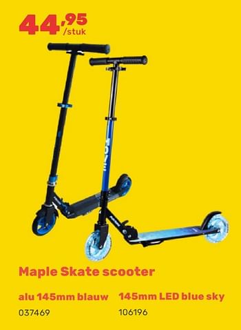 Promotions Maple skate scooter - Maple Leaf - Valide de 15/04/2024 à 17/08/2024 chez Happyland
