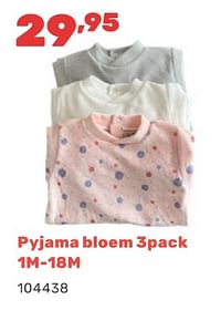 Pyjama bloem-Huismerk - Happyland