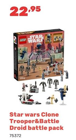Star wars clone trooper+battle droid battle pack