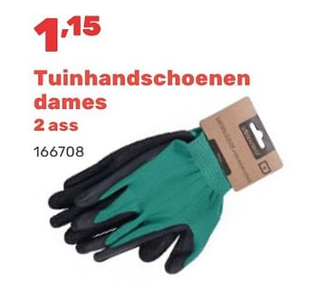 Promoties Tuinhandschoenen dames - Huismerk - Happyland - Geldig van 15/04/2024 tot 17/08/2024 bij Happyland