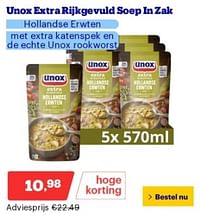 Unox extra rijkgevuld soep in zak-Unox