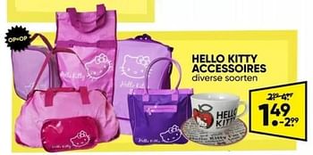 Promoties Hello kitty accessoires - Hello kitty - Geldig van 22/04/2024 tot 05/05/2024 bij Big Bazar