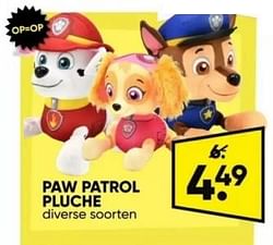 Paw patrol pluche