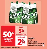Promoties Badoit - Badoit - Geldig van 23/04/2024 tot 29/04/2024 bij Auchan